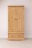 Francis Solid Oak Small Wardrobe with Drawer